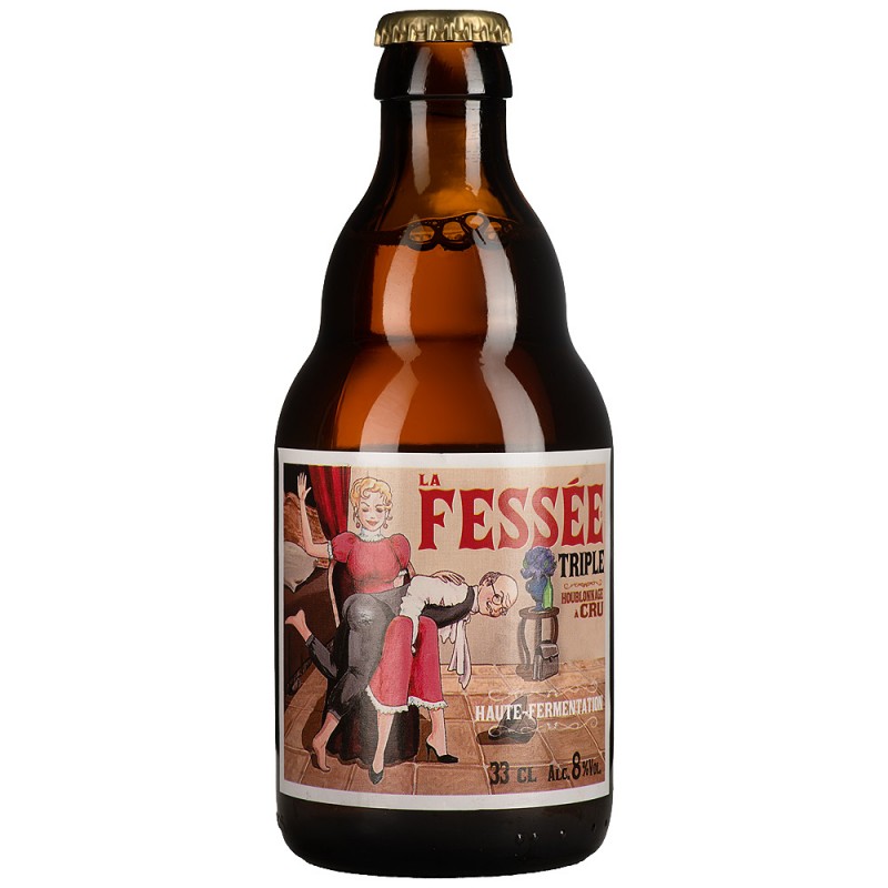 bière LA FESSEE TRIPLE 33CL - PLANETE SOIF