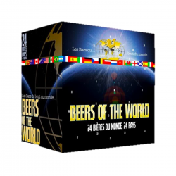 BOX BEER OF THE WORLD BLEUE...